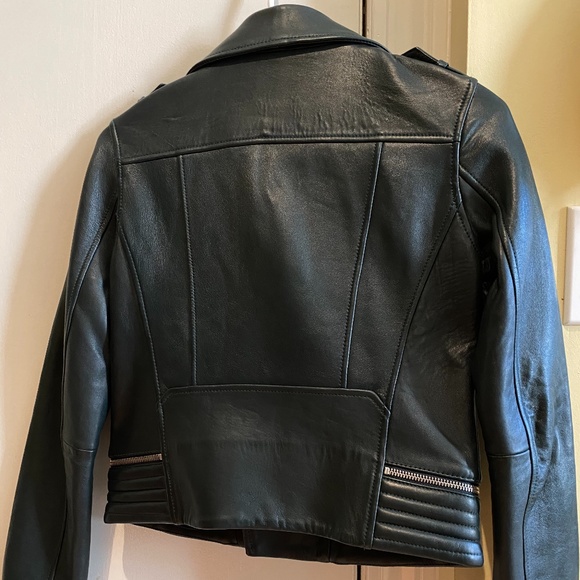 Leather MAJE jacket - Picture 6 of 6